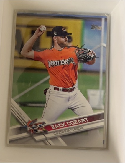 2017 Topps Update #US205 Zack Cozart — front