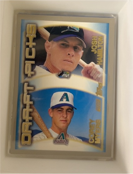 2000 Topps #449 Josh Hamilton / Corey Myers Rookie Card — front