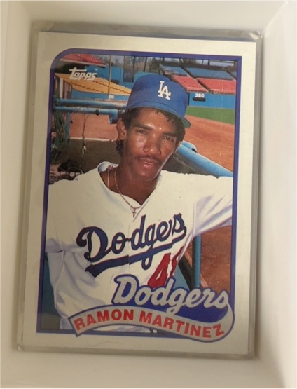 1989 Topps #225 Ramon Martinez — front