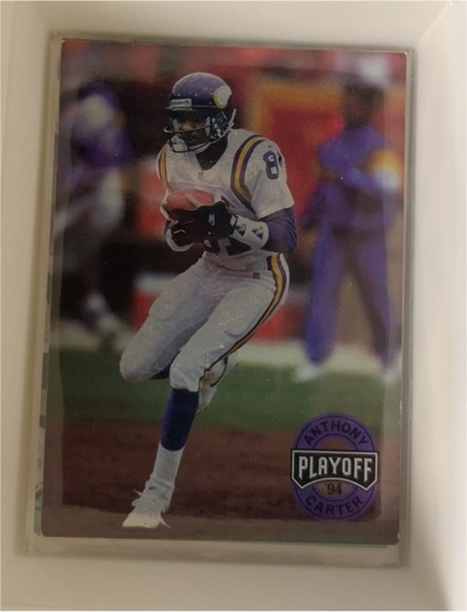 1994 Playoff #112 Anthony Carter — front