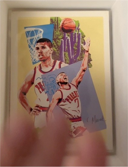 1990-91 Hoops #375 Kevin Johnson — front