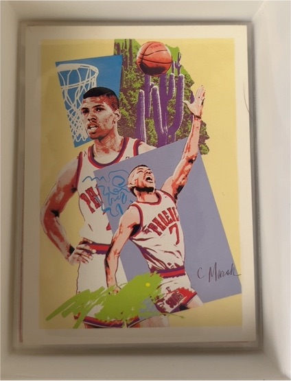 1990-91 Hoops #375 Kevin Johnson — front