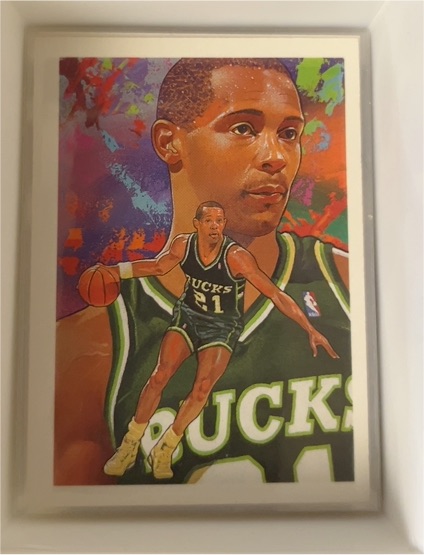 1990-91 Hoops #369 Alvin Robertson Milwaukee Bucks — front