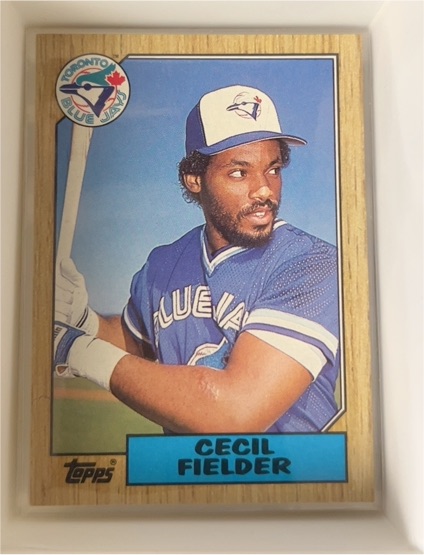 1987 Topps #178 Cecil Fielder — front