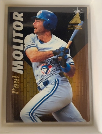 1995 Pinnacle Zenith #81 Paul Molitor — front