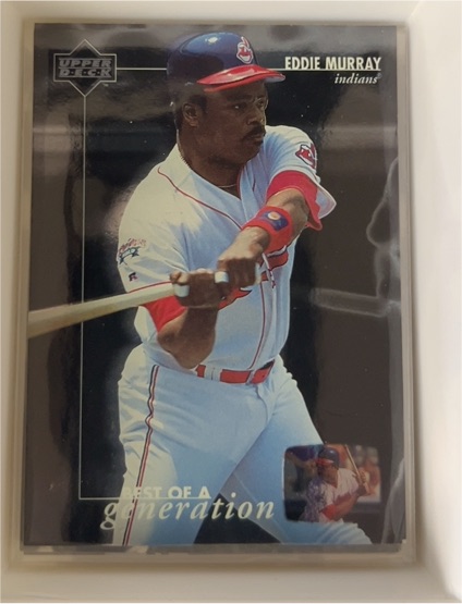 1996 Upper Deck Baseball #382 Eddie Murray — front