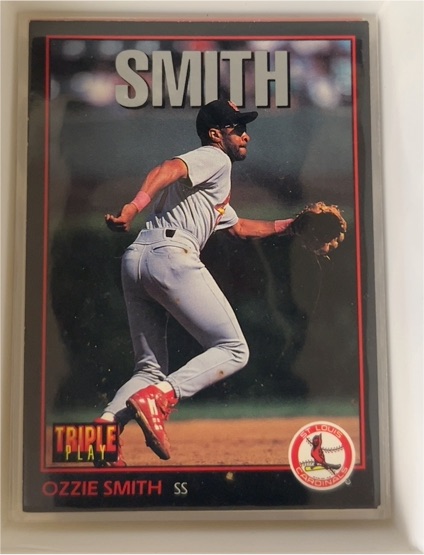 1993 Leaf Triple Play #122 Ozzie Smith — front