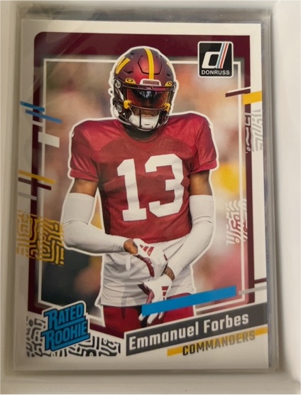 2023 Donruss #399 Emmanuel Forbes — front