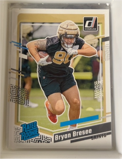2023 Donruss #372 Bryan Bresee Rated Rookie — front