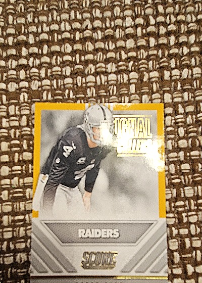 2016 Score Signal Callers Green #18 Derek Carr — front