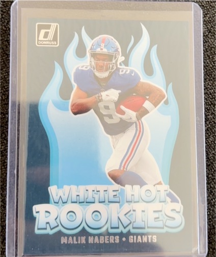 2024 Donruss White Hot Rookies #WH10 Malik Nabers — front