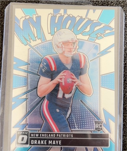 2024 Panini Donruss Optic #8 Drake Maye My House — front