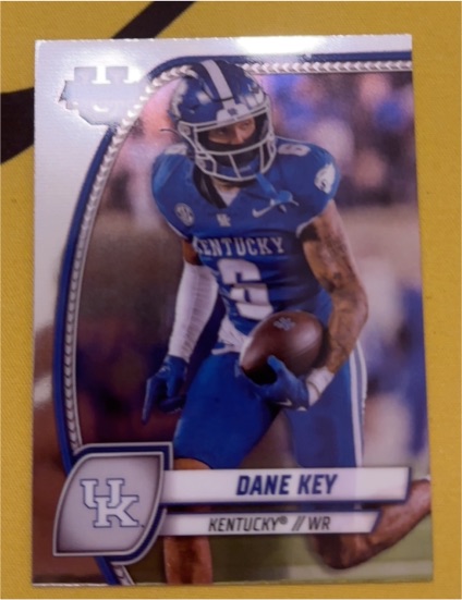 2024 Bowman University Chrome #50 Dane Key — front