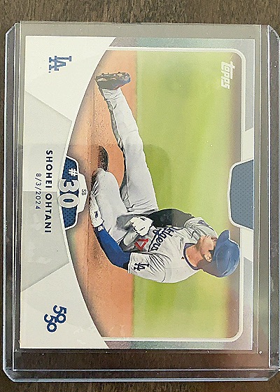 2024 Topps 50/50 #30 Shohei Ohtani — front