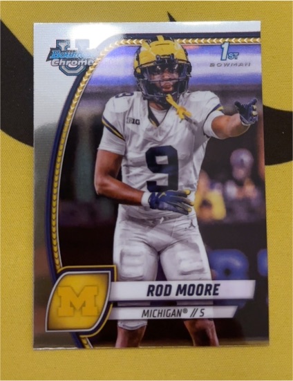 2024 Bowman University Chrome #31 Rod Moore — front