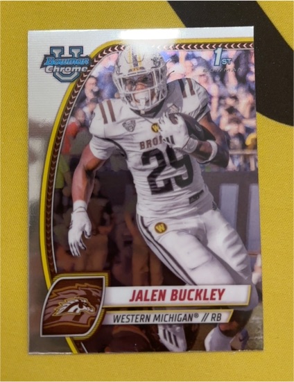 2024 Bowman Chrome University #86 Jalen Buckley — front