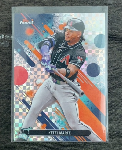 2025 Topps Finest #68 Ketel Marte — front