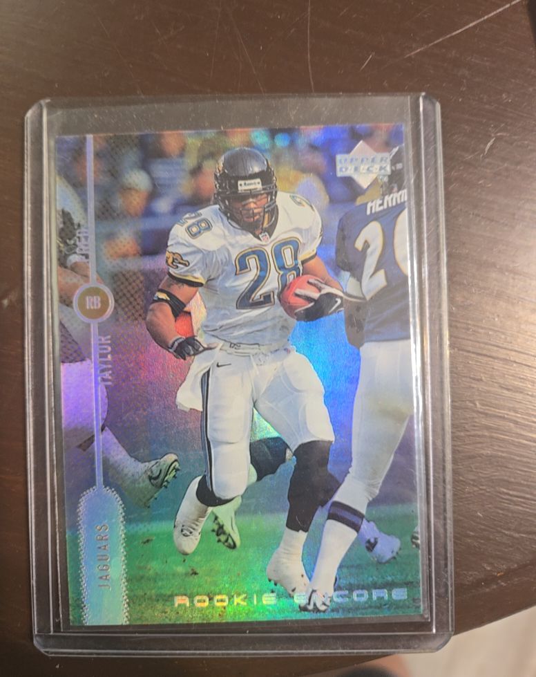 1996 Upper Deck Rookie Encore #RCB Fred Taylor — front