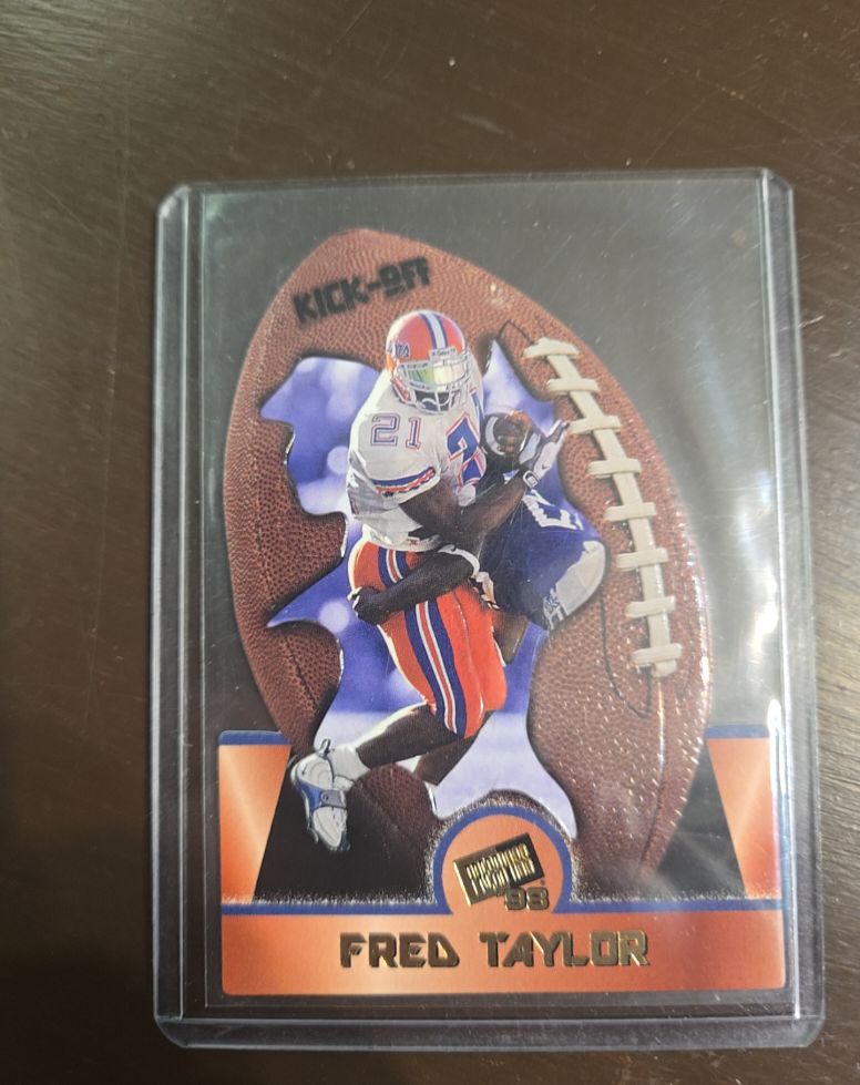 1998 Press Pass Kick-Off #KO29 Fred Taylor — front