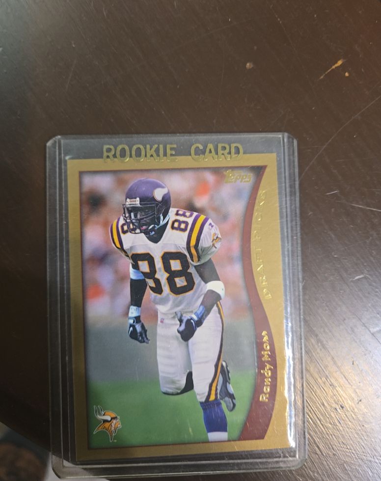1998 Topps #352 Randy Moss Minnesota Vikings Rookie — front