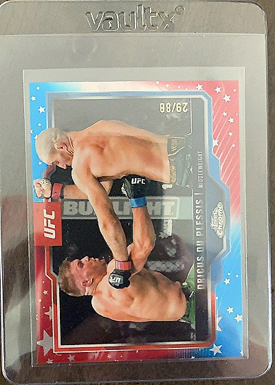 2025 Topps Chrome UFC #29 Dricus du Plessis — front