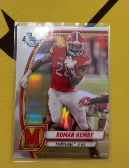 2024 Bowman Chrome University #65 Roman Hemby — front