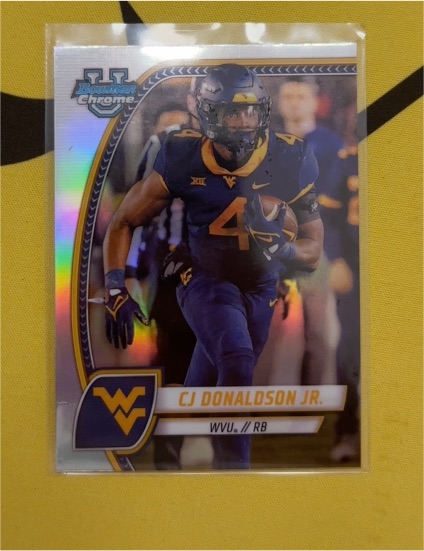 2024 Bowman Chrome University #43 CJ Donaldson Jr. — front