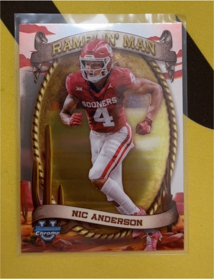 2024 Topps Bowman University Chrome #RM-11 Nic Anderson — front