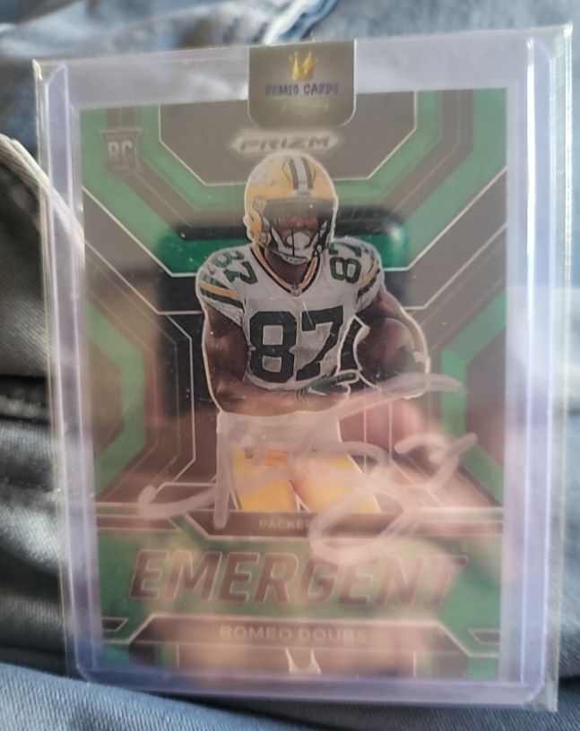 2022 Panini Prizm #E-14 Romeo Doubs — front