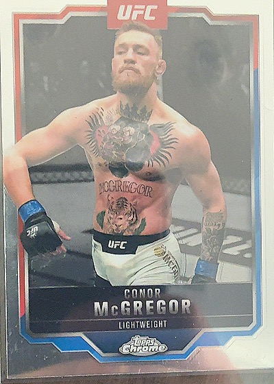 2025 Topps Chrome UFC #101 Conor McGregor — front