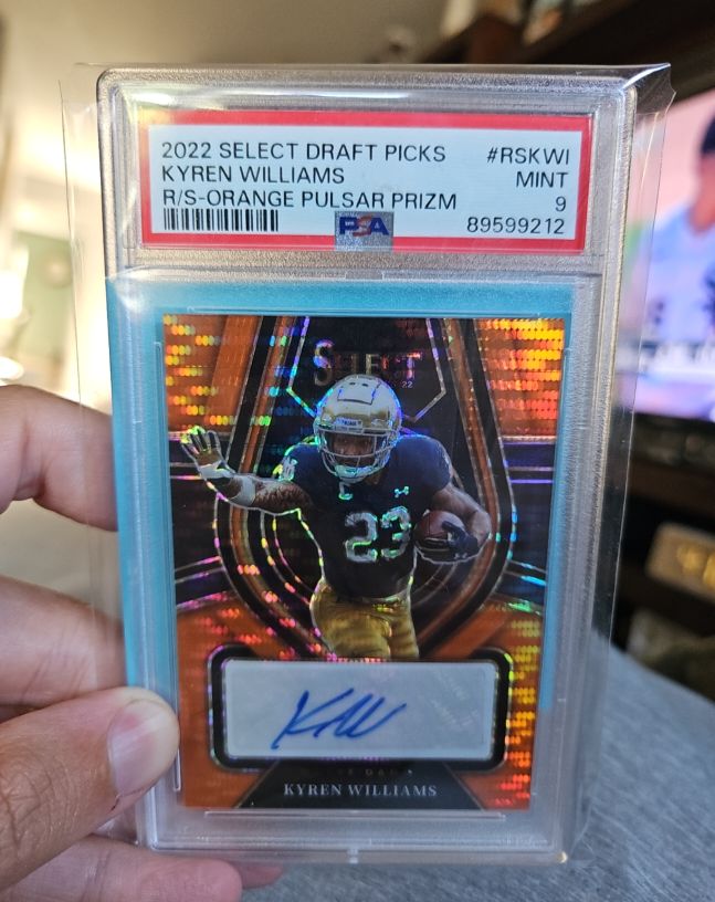 2022 Panini Select Draft Picks #RSKWI Kyren Williams — front