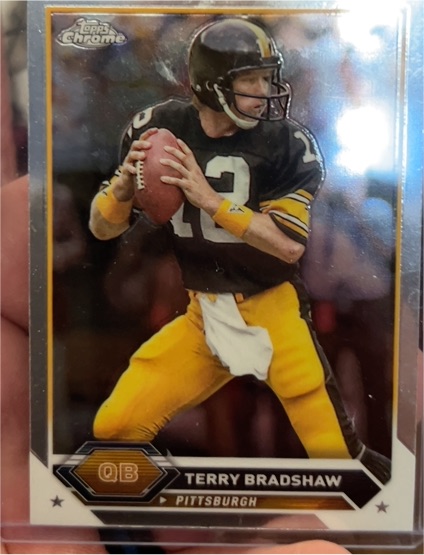 2023 Topps Composite Chrome #33 Terry Bradshaw — front