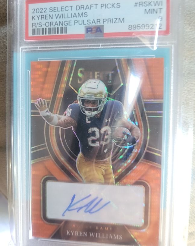 2022 Panini Select Draft Picks #RSKWI Kyren Williams — front
