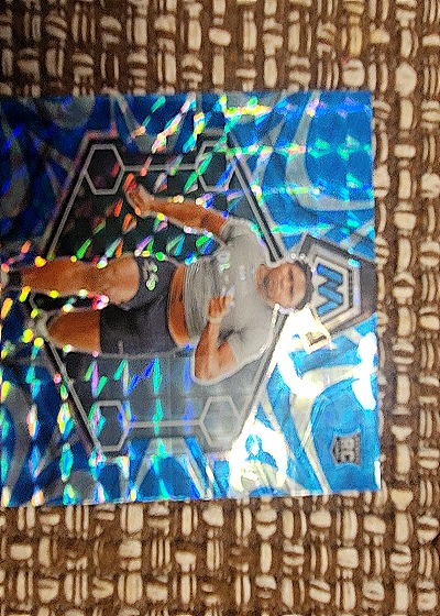 2024 Panini Prizm WWE #18 Israel Adesanya — front