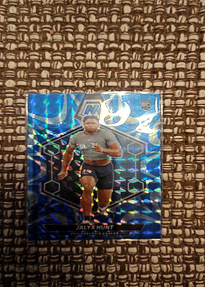 2024 Panini Mosaic Jalyx Hunt Rookie — front