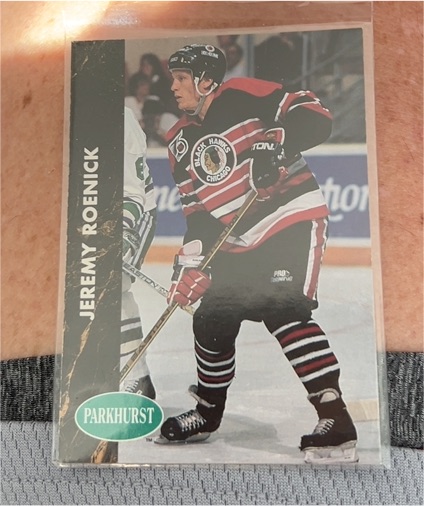 1991-92 Parkhurst #29 Jeremy Roenick — front