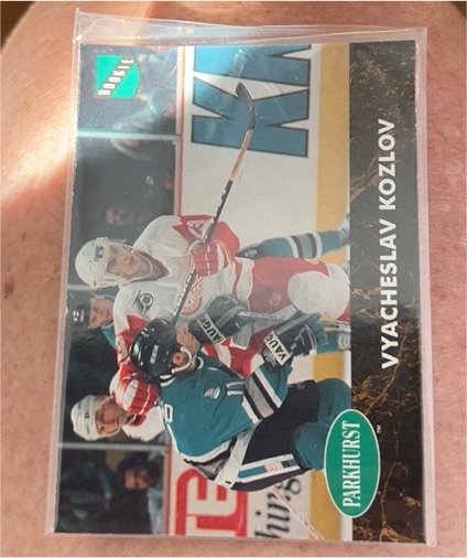 1991-92 Parkhurst #266 Vyacheslav Kozlov — front