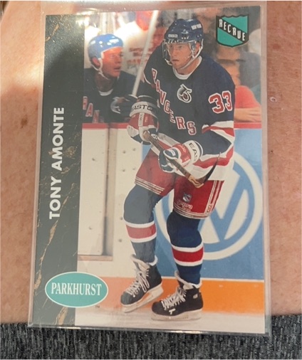 1991-92 Parkhurst #114 Tony Amonte — front