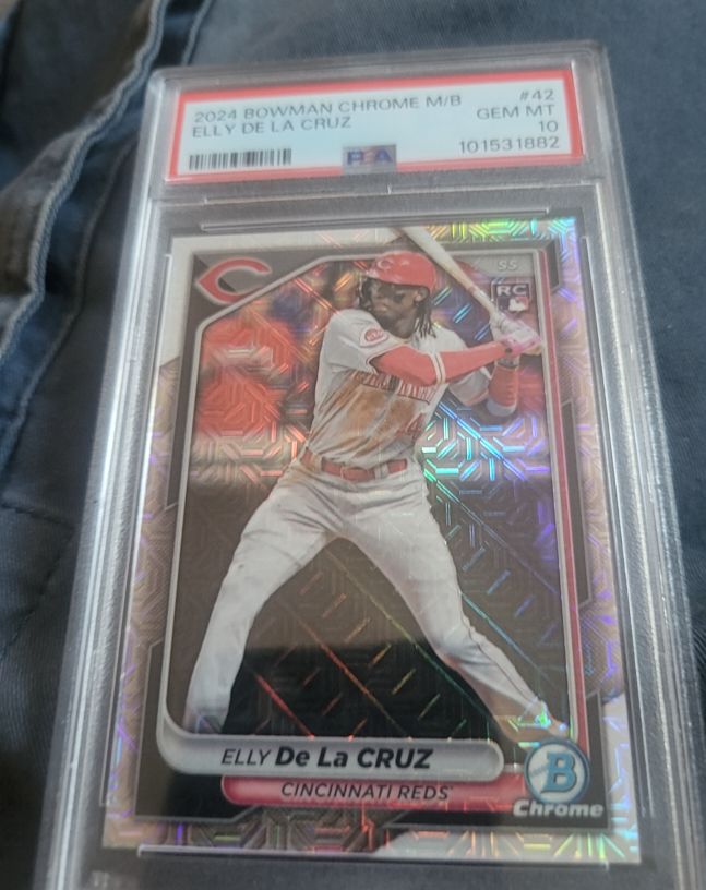 2024 Bowman Chrome #42 Elly De La Cruz — front