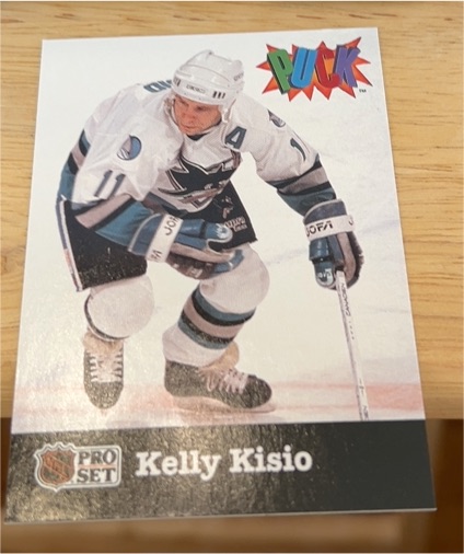 1991-92 Pro Set PUCK #26 Kelly Kisio — front