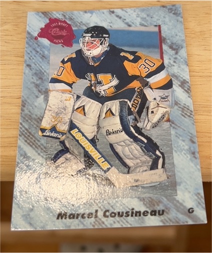 1991 Classic Four Sport #50 Marcel Cousineau — front