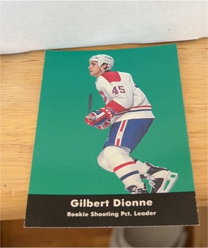 1991-92 Parkhurst #447 Gilbert Dionne — front