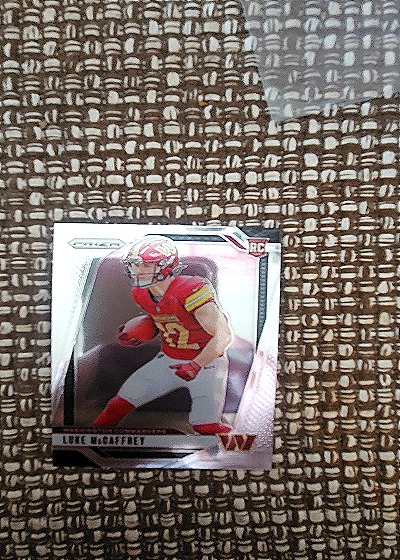 2024 Panini Prizm #367 Luke McCaffrey — front