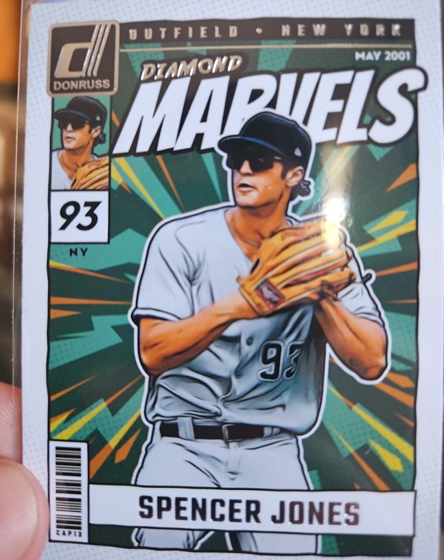 2024 Donruss Diamond Marvels #14 Spencer Jones — front