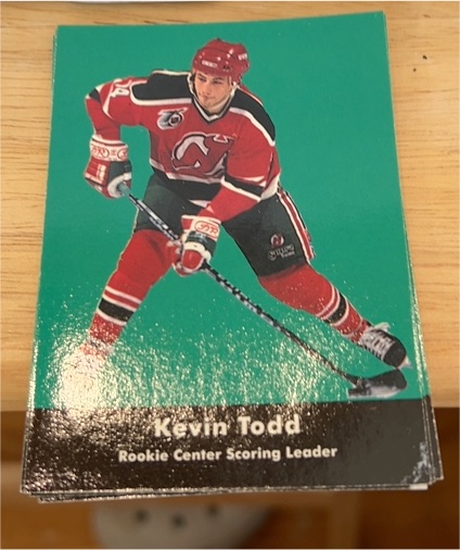 1991-92 Parkhurst #444 Kevin Todd — front