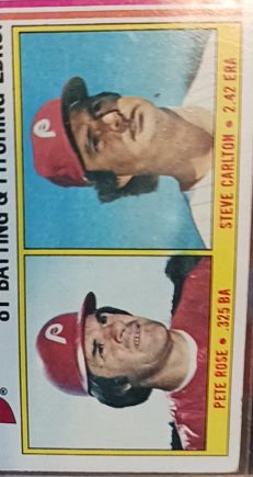 1984 Topps #706 NL Active Career Victory Leaders Steve Carlton — front