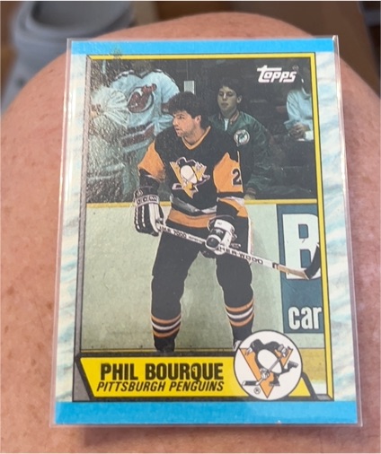 1989-90 Topps #19 Phil Bourque — front