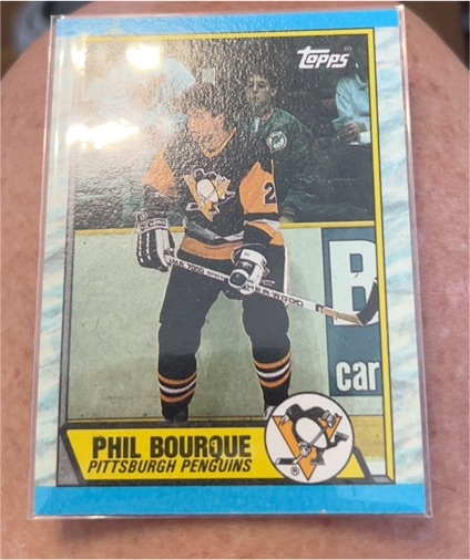 1989-90 Topps #19 Phil Bourque — front