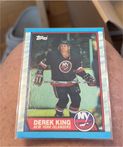 1989-90 Topps #6 Derek King — front