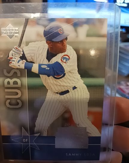 2004 Upper Deck National Trading Card Day #UD-12 Sammy Sosa — front